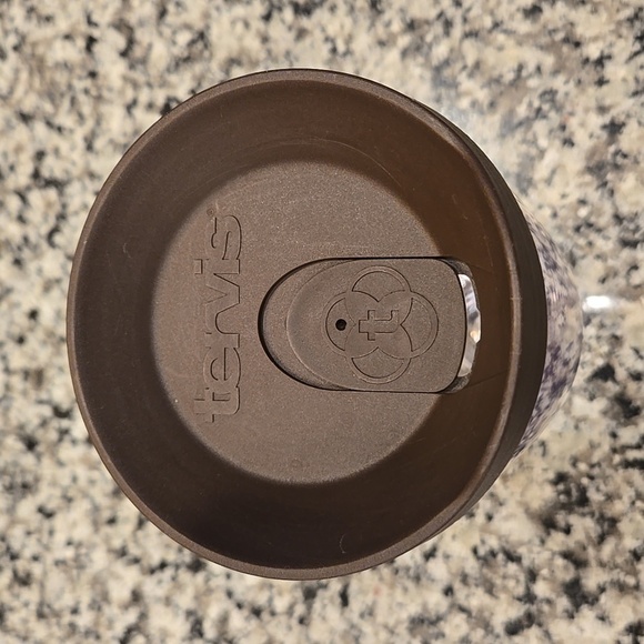 HARLEY-DAVIDSON TERVIS PLASTIC 24 OUNCE TUMBLER. BROWN LID. - Picture 3 of 5